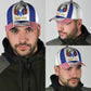 Custom White Eagle American Flag Name Classic Cap For Everyday Wear Vacations And Seasonal Activities