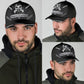 Skull I Hate People Classic Cap For Coastal Trips Outdoor Activities And Gift Giving
