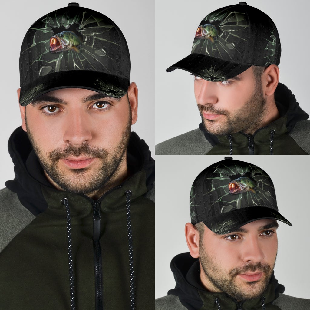 Fishing Hook Angler Humor Classic Cap For Casual Adventures Parties And Seasonal Styling