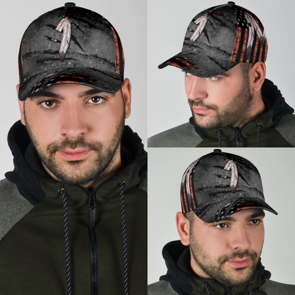 Native Crack Flag Heritage Classic Cap For Daily Outfits Festivals And Thoughtful Gift Giving