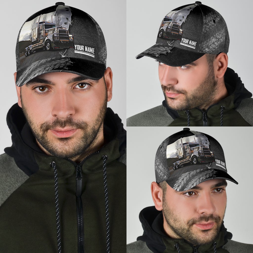 Custom Trucking Truck Driver Lifestyle Work Classic Cap For Everyday Accessories Vacations And Outdoor Fun