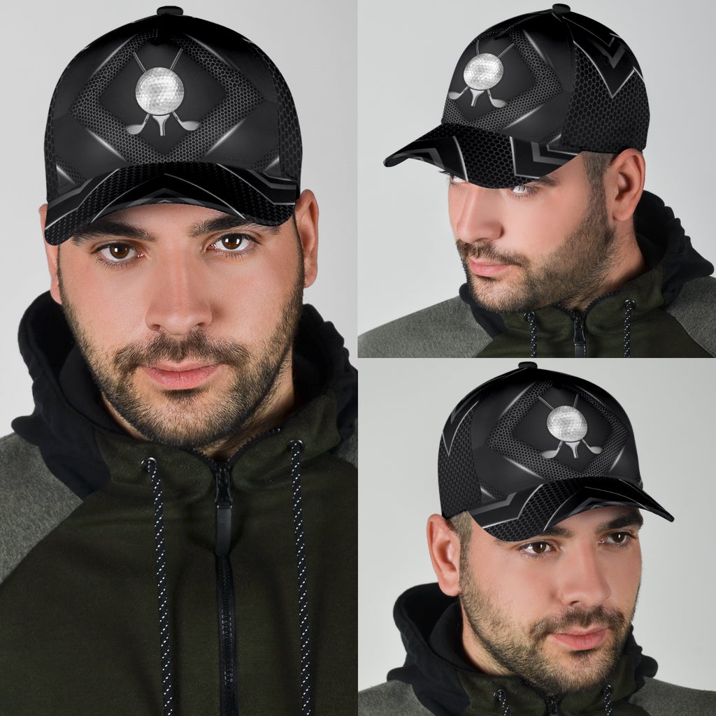 Golf Metal Sport Classic Cap For Nature Lovers Travel And Casual Daily Styling