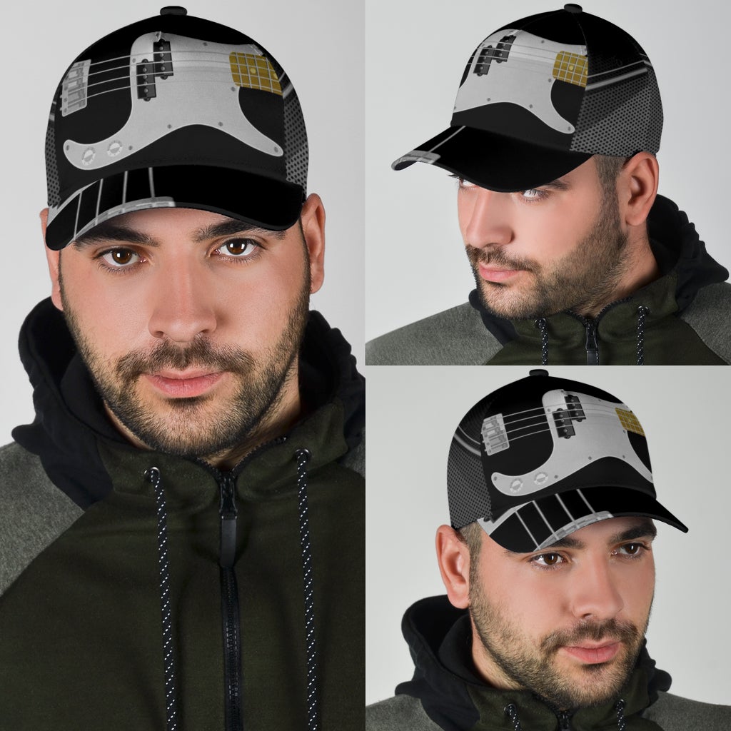 Electric Guitar My Best Friend Music Classic Cap For Beach Travel Outdoor Events And Relaxed Casual Wear