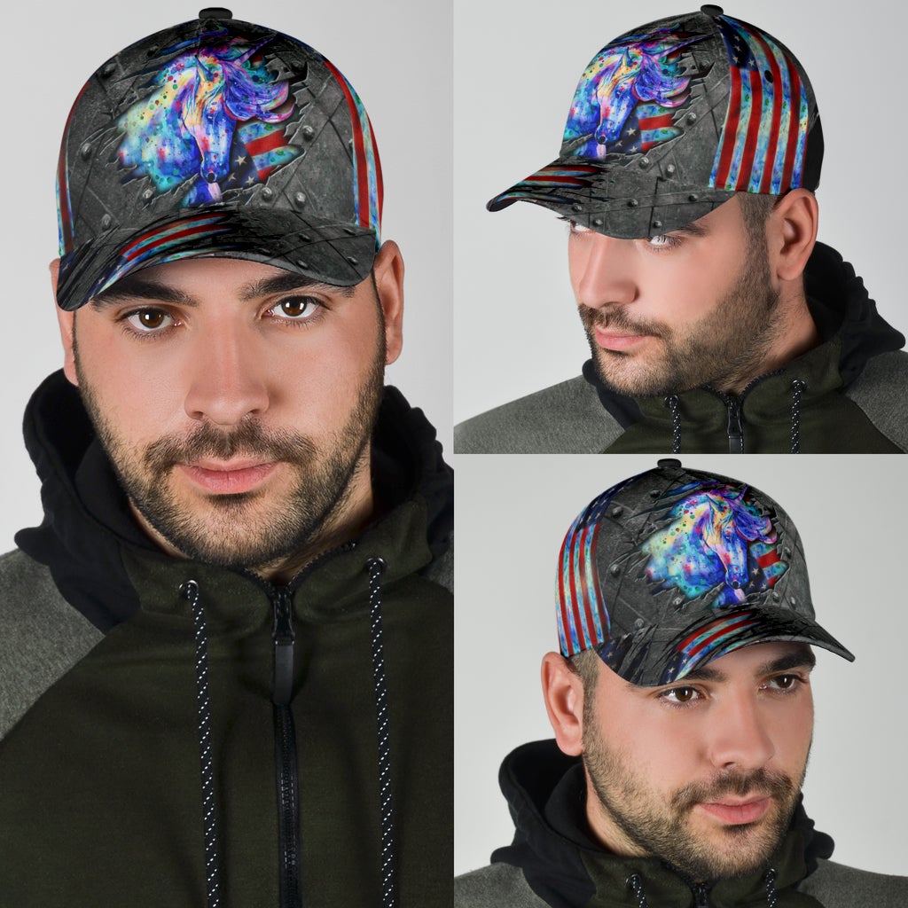 Aesthetic Unicorn Fantasy Classic Cap For Beach Days Travel And Relaxed Everyday Outfits