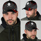 Golf Red Pattern Sport Classic Cap For Outdoor Travel Parties And Thoughtful Holiday Gifting