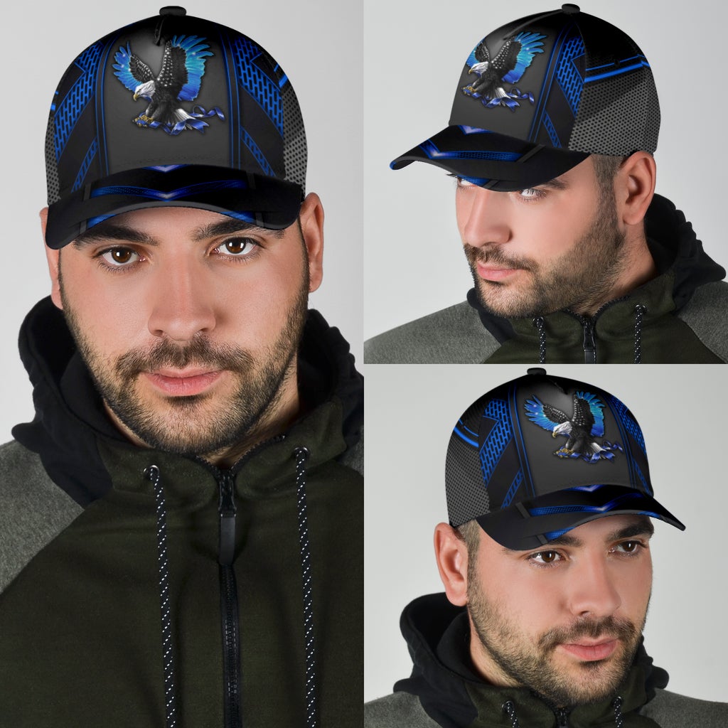 Colon Cancer Awareness Eagle Tribute Classic Cap For Holiday Trips Daily Outfits And Thoughtful Gifting
