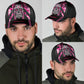 Skull Breast Cancer Awareness Support Classic Cap For Outdoor Events Beach Travel And Relaxed Daily Style