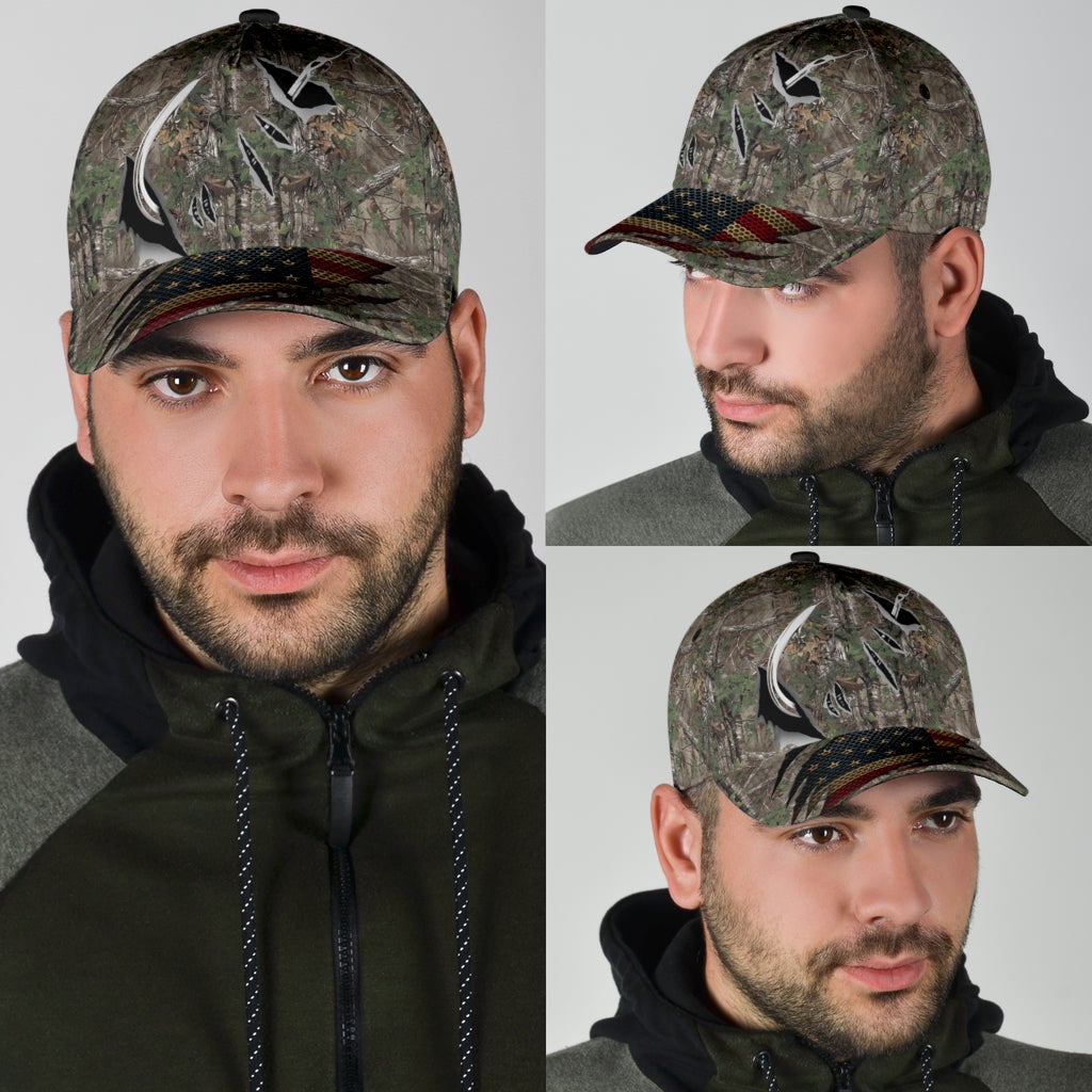 Fishing Pattern Ocean Outdoor Classic Cap For Festivals Holidays And Comfortable Everyday Wear