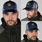 Blue Star Flag Police Support Classic Cap For Daily Comfort Outdoor Fun And Weekend Vacations