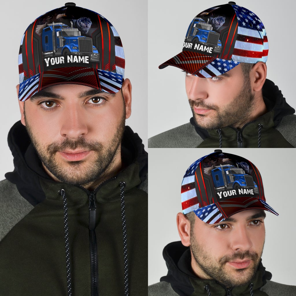 Custom Truck Ride With Pride American Classic Cap For Summer Vacations Parties And Outdoor Events