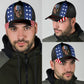 American Skull Carbon Pattern Classic Cap For Everyday Accessories Vacations And Outdoor Fun