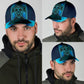 Modern Electric Skull Tech Classic Cap For Summer Activities Vacations And Comfortable Daily Wear