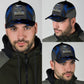 Truck Job Blue Pattern Classic Cap For Casual Adventures Parties And Seasonal Styling