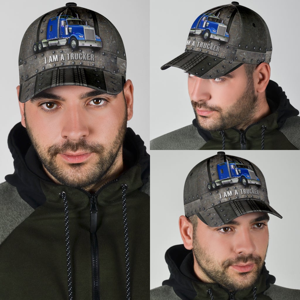 Proud Truck Driver Lifestyle Road Life Classic Cap For Festivals Travel Adventures And Casual Gift Giving