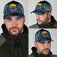 LGBT Jean Pattern Pride Classic Cap For Beach Outings Holidays And Thoughtful Everyday Style
