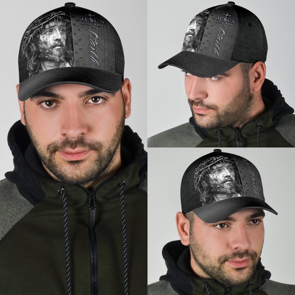 Faith Is My King Classic Cap For Vacation Style Outdoor Activities And Daily Comfort