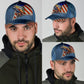 Fishing Zipper American Flag Classic Cap For Festivals Vacations Outdoor Fun And Daily Comfort
