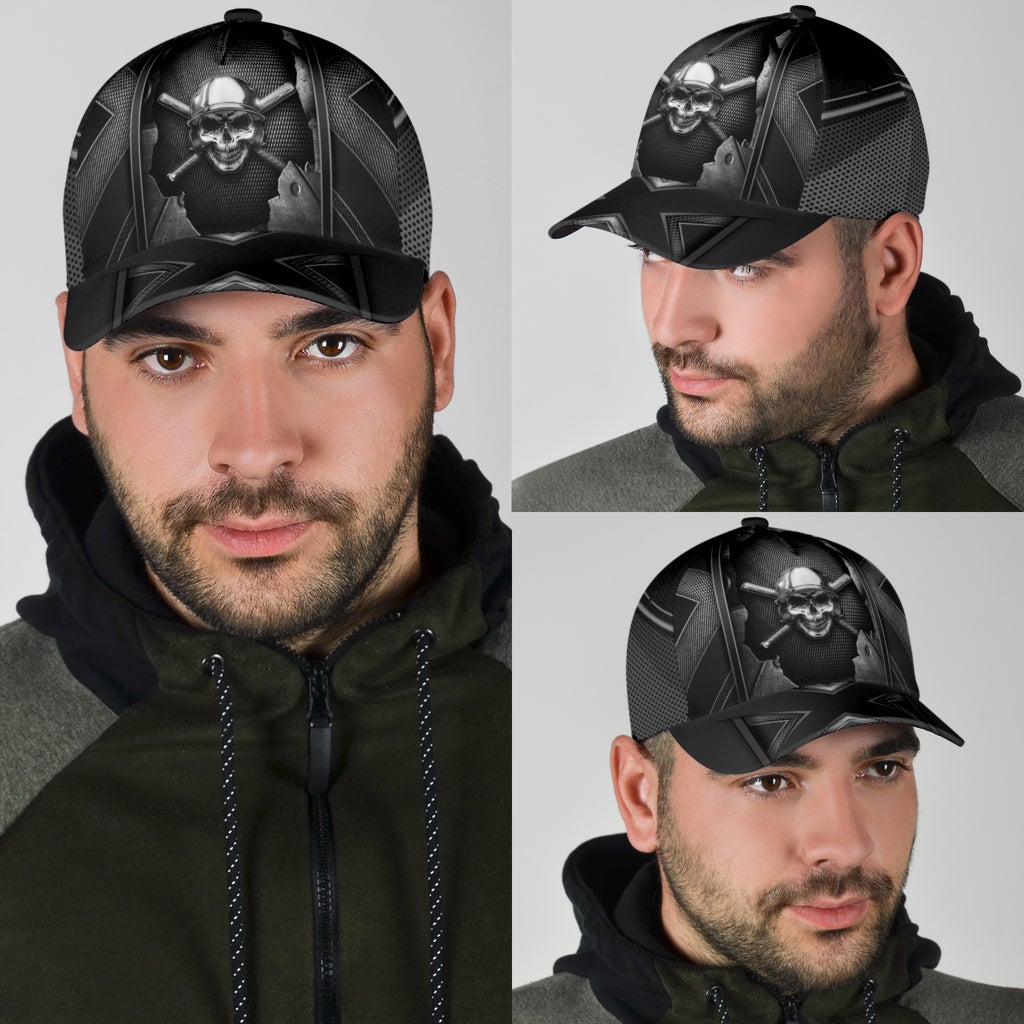 Skull Baseball Helmet Classic Cap For Beach Outings Holidays And Thoughtful Everyday Style