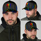 LGBT Skull Love Pride Classic Cap For Casual Styling Holiday Travel And Weekend Adventures