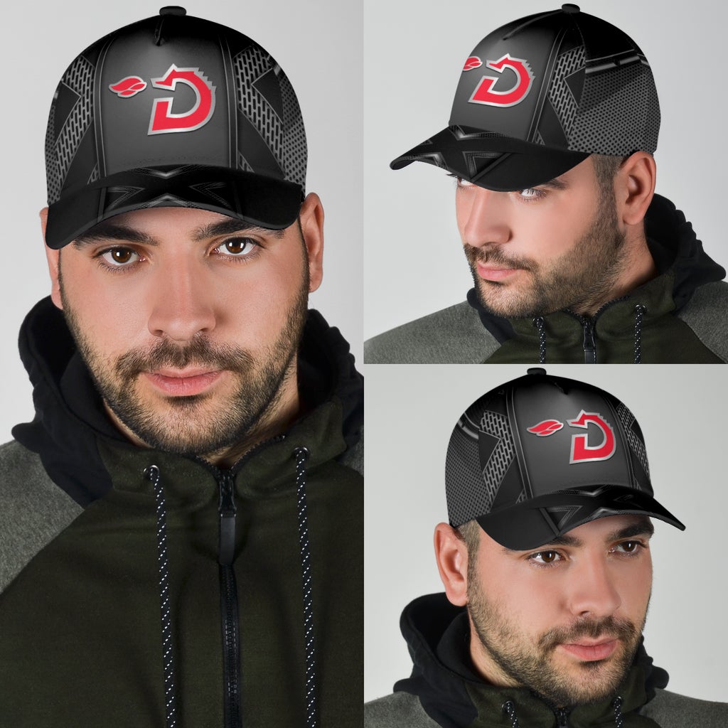 D Rouge Noir Classic Cap For Seasonal Events Outdoor Trips And Everyday Comfort