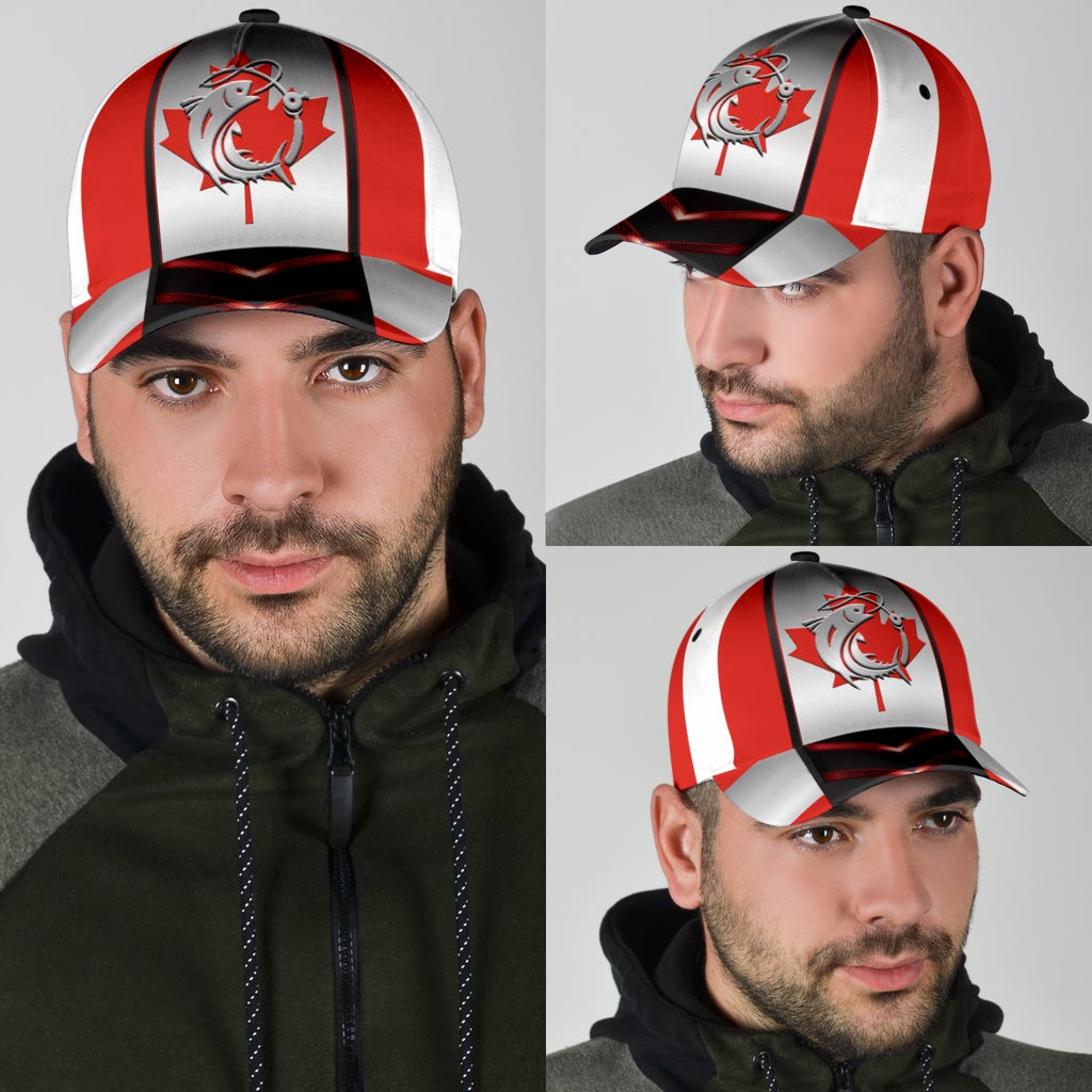 Fishing Canadian Outdoor Classic Cap For Weekend Travel Outdoor Events And Casual Outfits