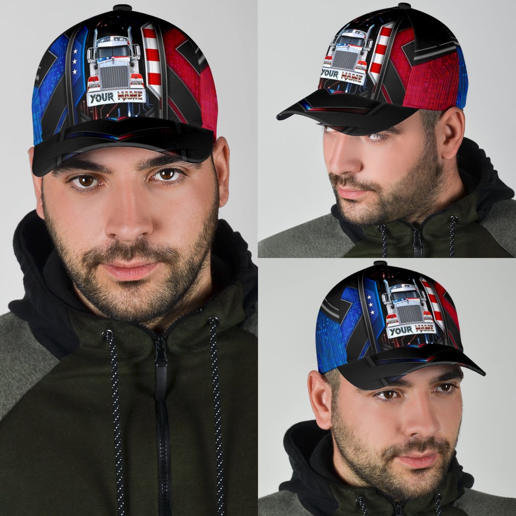 Custom Truck American Electric Classic Cap For Outdoor Travel Parties And Thoughtful Holiday Gifting