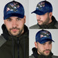Eagle Blue Freedom Bird Classic Cap For Everyday Wear Vacations And Seasonal Activities