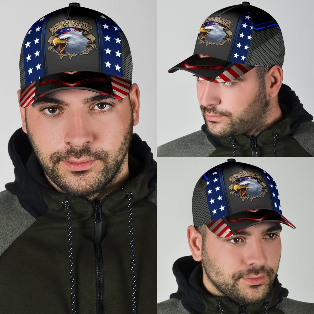 America Eagle We The People Classic Cap For Relaxed Daily Style Vacations And Festival Wear