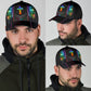 Faith Cross Metal Tear Classic Cap For Comfortable Daily Wear Travel And Weekend Outings
