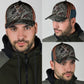Fish On Camouflage Fishing Classic Cap For Festivals Travel Adventures And Casual Gift Giving