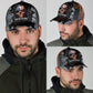 Custom Skull American Crack Classic Cap For Casual Gatherings Travel And Thoughtful Gift Giving
