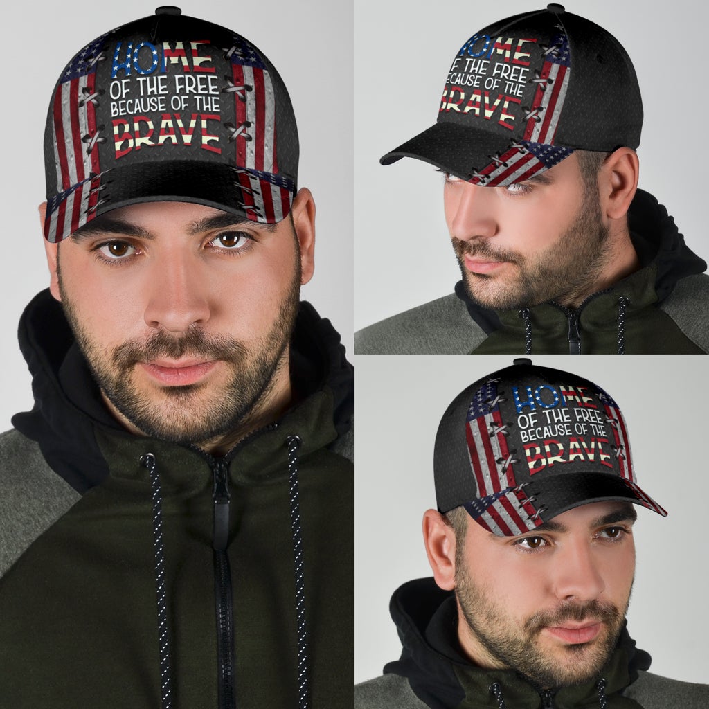 American Home Of The Free Classic Cap For Travel Adventures Weekend Wear And Casual Style