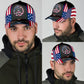 Peace American Freedom Classic Cap For Daily Styling Weekend Travel And Outdoor Activities