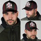 Custom Baseball Silver Pattern Personalized Name Classic Cap For Seasonal Events Outdoor Trips And Everyday Comfort