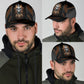 Skull Ancient Greek Pattern Classic Cap For Daily Styling Weekend Travel And Outdoor Activities