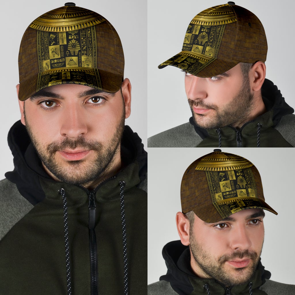 Ancient Egyptian Pharaoh Myth Classic Cap For Comfortable Casual Wear Holidays And Outdoor Trips