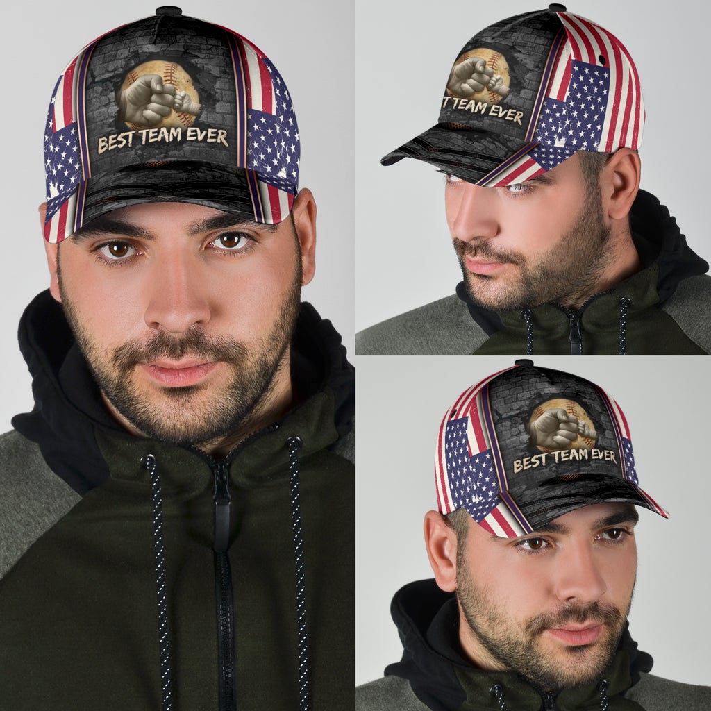 Baseball Father And Son Personalized Name Classic Cap For Casual Adventures Parties And Seasonal Styling