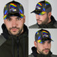 Pride Smoke Flag Fishing Classic Cap For Summer Vacations Parties And Outdoor Events