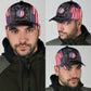 Baseball Wall Crack Pattern Classic Cap For Daily Comfort Outdoor Fun And Weekend Vacations