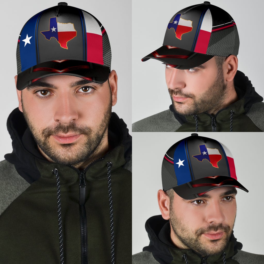 Texas Flag State Pride Classic Cap For Daily Styling Weekend Travel And Outdoor Activities