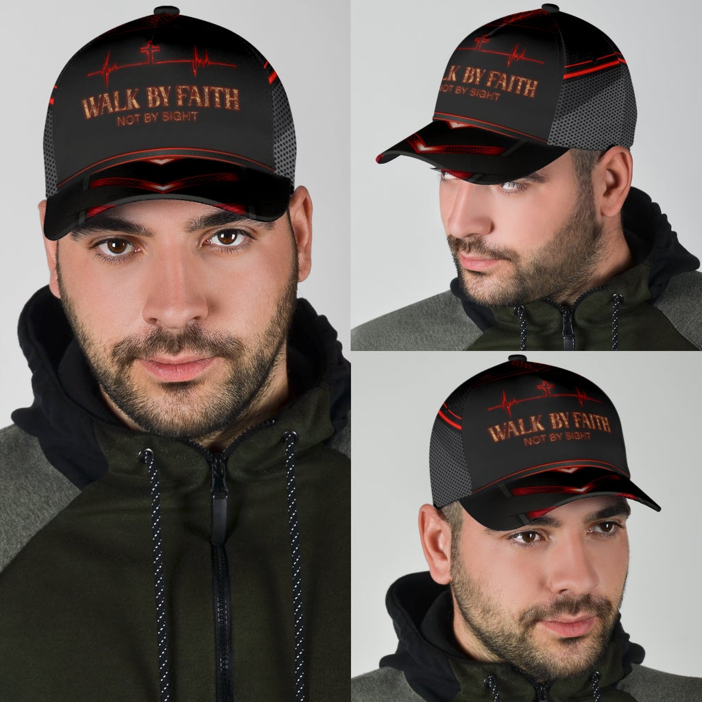 Walk By Faith Not Sight Classic Cap For Casual Travel Parties And Comfortable Outdoor Wear