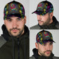 Skull Salty Beach Summer Classic Cap For Outdoor Adventures Festivals And Casual Wear