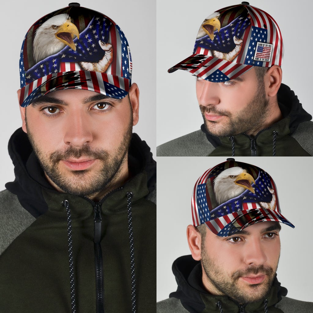 American Eagle Patriotic Flag Classic Cap For Casual Events Beach Trips And Thoughtful Gifting