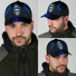Thunder Blue Skull Storm Classic Cap For Comfortable Casual Wear Holidays And Outdoor Trips
