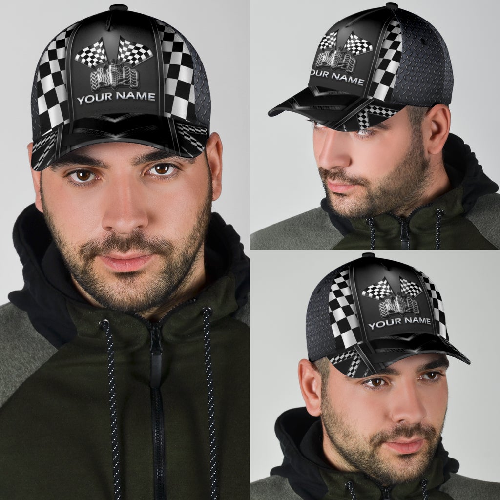 Custom Formula Racing Classic Cap For Beach Days Travel And Relaxed Everyday Outfits