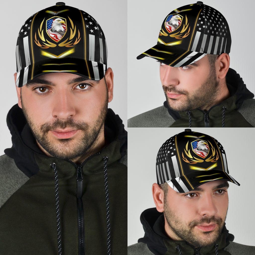 Eagle American Great Patriotic Classic Cap For Beach Outings Holidays And Thoughtful Everyday Style
