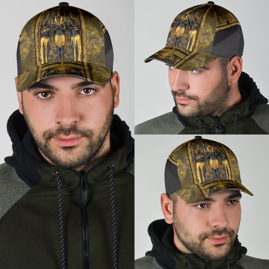 Ancient Egypt Pharaoh Heritage Classic Cap For Outdoor Adventures Festivals And Casual Wear