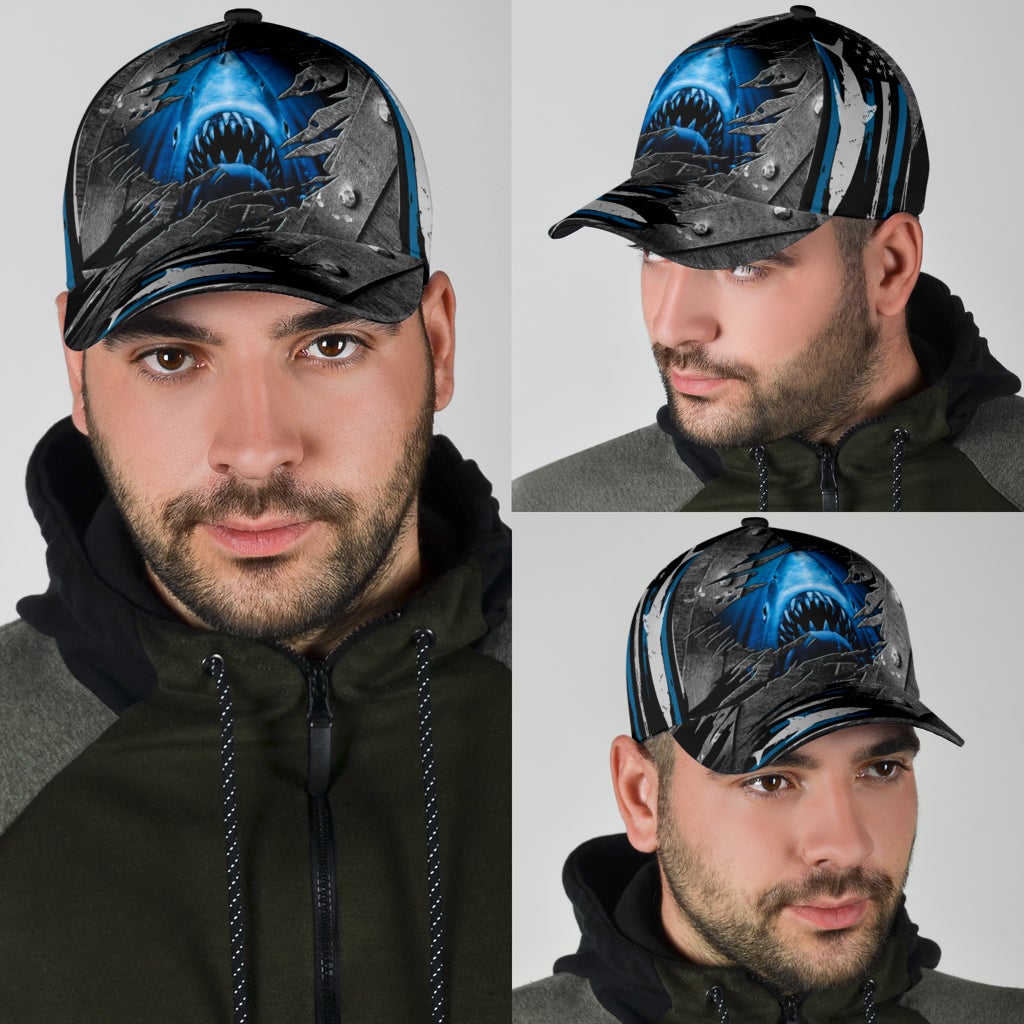 Shark Jaw Ocean Animal Classic Cap For Daily Outfits Festivals And Thoughtful Gift Giving