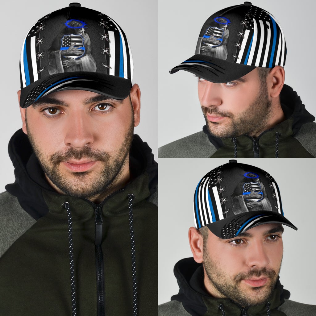 Back The Blue Faith Police Classic Cap For Festivals Holidays And Comfortable Everyday Wear