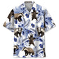 Funny Badgers Wisconsin Heritage Hawaiian Shirt For Tropical Holidays, Outdoor Gatherings, And Everyday Comfort